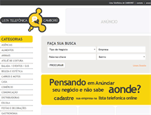 Tablet Screenshot of listatelefonicadecamboriu.com.br